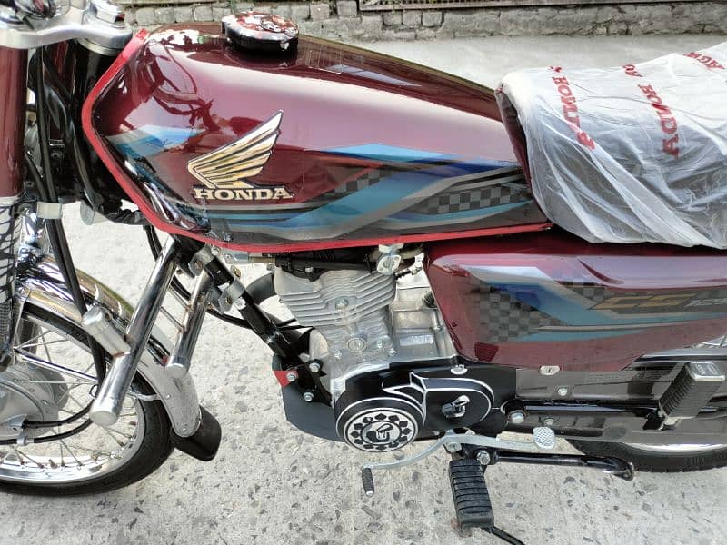 Honda CG125 model 2024 Rawalpindi number 0
