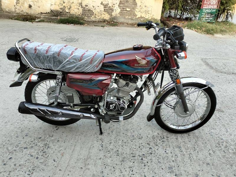 Honda CG125 model 2024 Rawalpindi number 6
