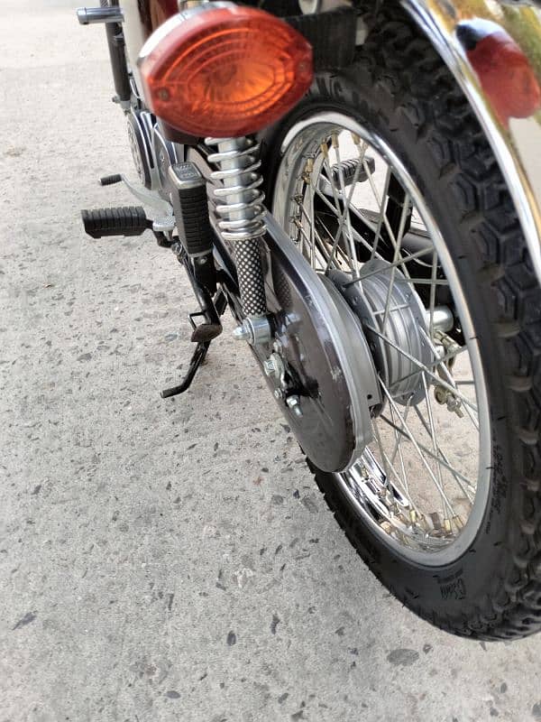 Honda CG125 model 2024 Rawalpindi number 8
