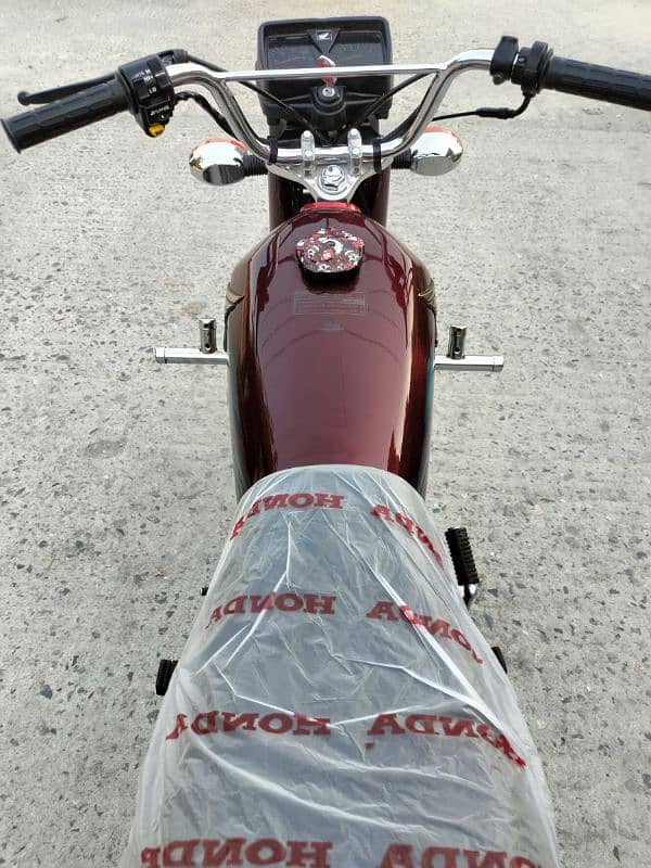 Honda CG125 model 2024 Rawalpindi number 10