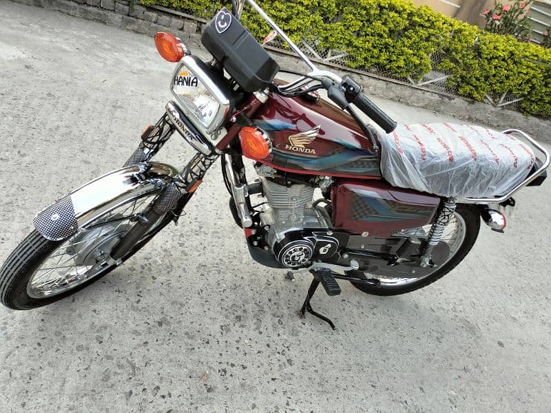 Honda CG125 model 2024 Rawalpindi number 13