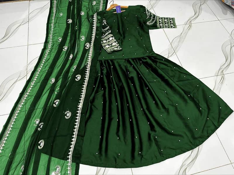 Shamoz Silk/Embroidered/ 3pcs suirt / for sale 0