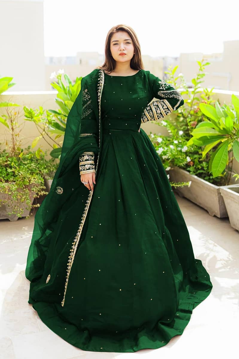 Shamoz Silk/Embroidered/ 3pcs suirt / for sale 1