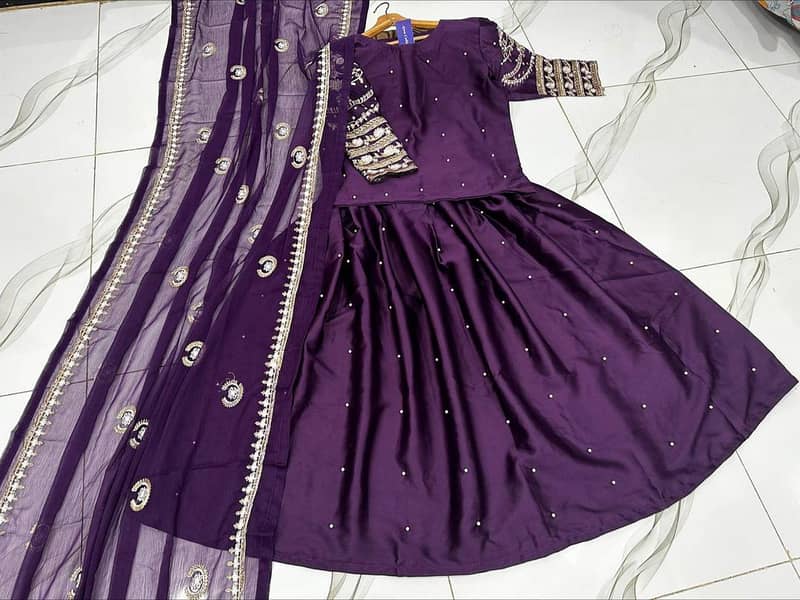 Shamoz Silk/Embroidered/ 3pcs suirt / for sale 8