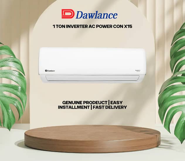 Air Conditioner | Dawlance | 1 Ton | DC Inverter | AC | Installment 15