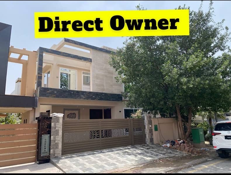 Brand New 10 Marla House for sale in Bahria town Nister Block Sector E 1