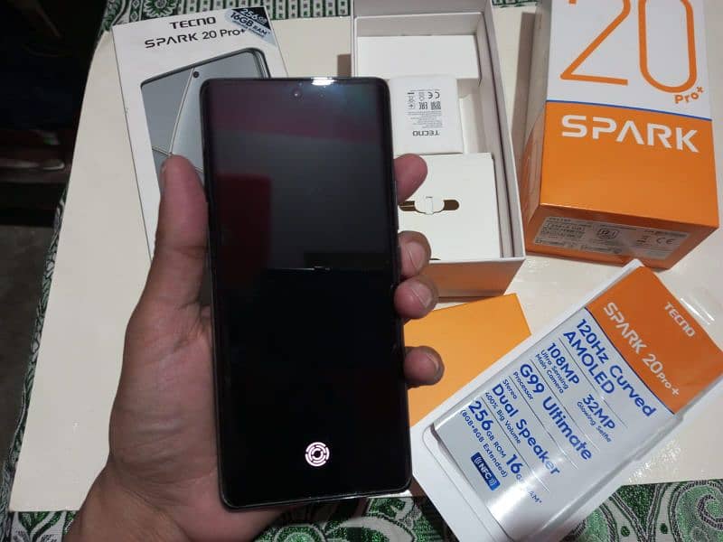 Tecno Spark 20 Pro+ | 8+8/256 with original box charger 1