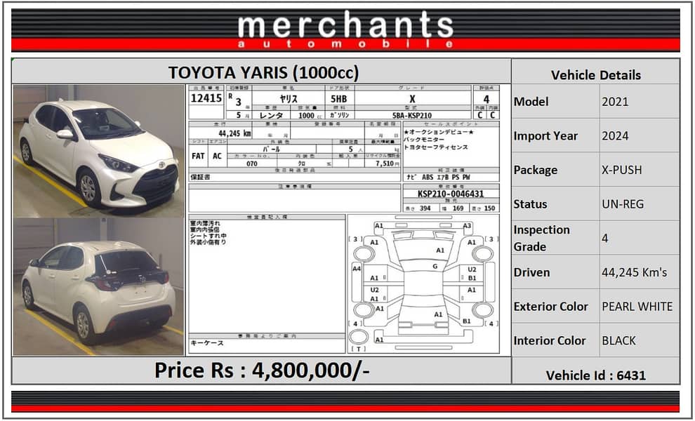 Toyota Yaris 2021 X PUSH 5
