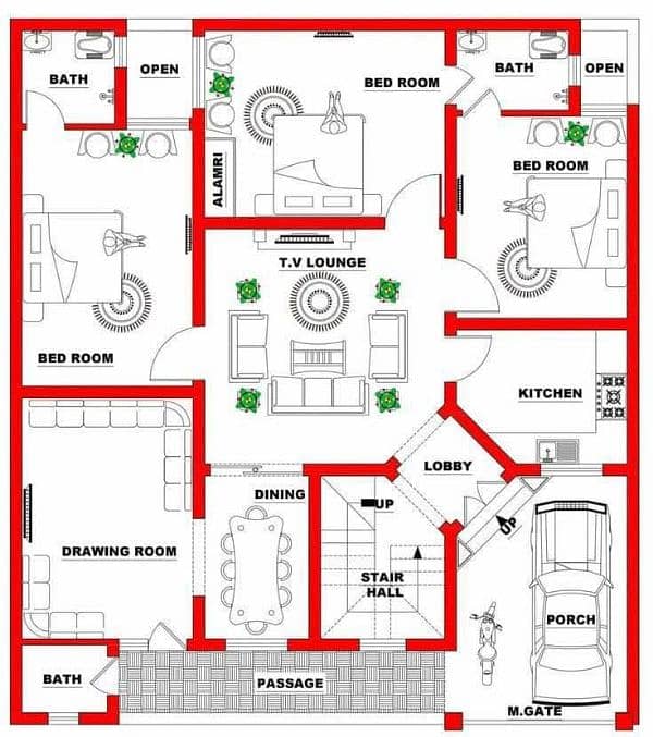 Architecture Design / Naqsha/House Maps/ Expert Architect in Peshawar 1