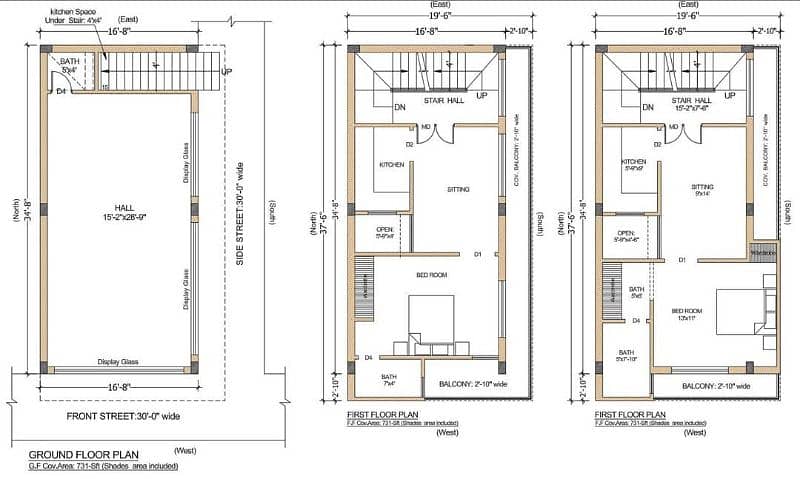 Architecture Design / Naqsha/House Maps/ Expert Architect in Peshawar 4