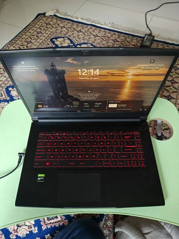 Msi Gf63 Thin 10SC Gaming Laptop i5 10th 16GB/512GB 1650 MaxQ 4
