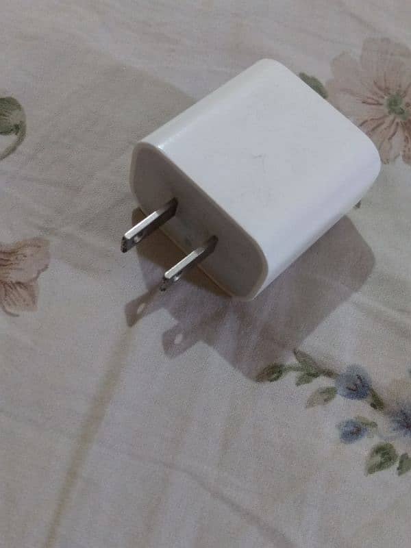 Original Apple charger 20watt with c to c long cable 4