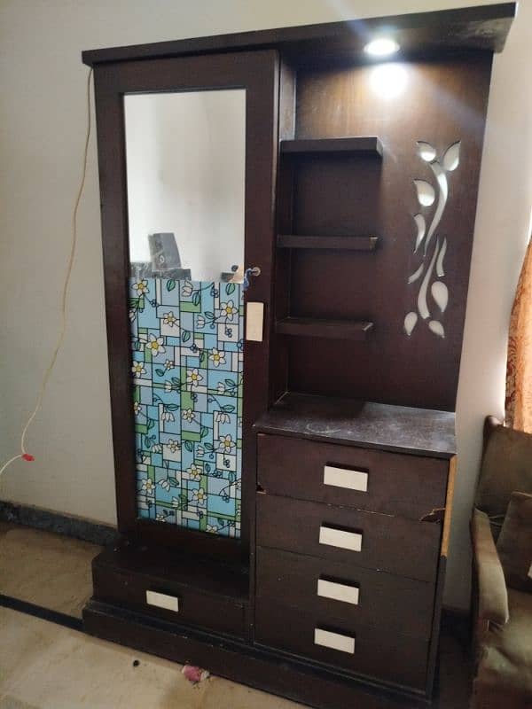 L shape dressing table 1
