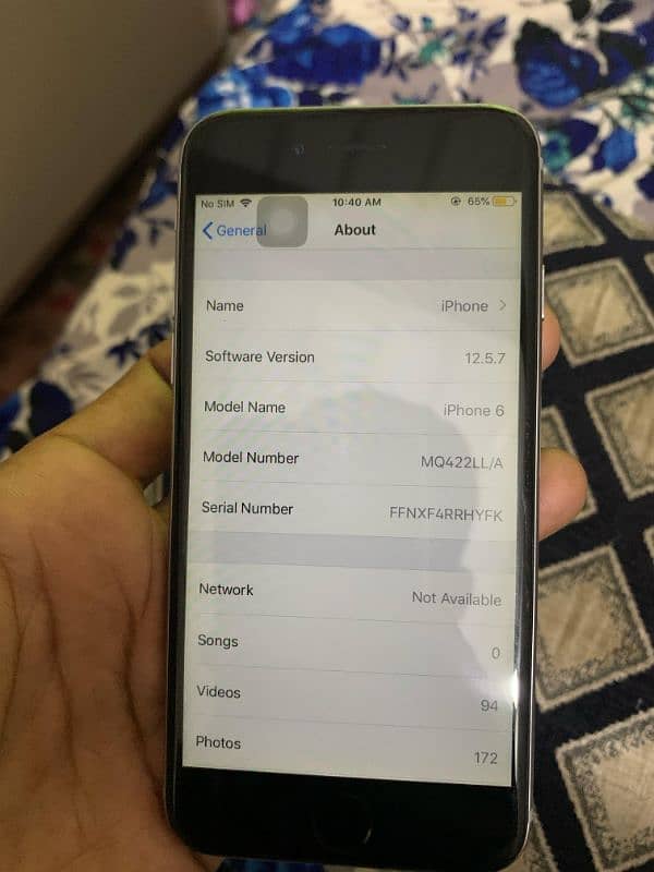 iphone 6  non PTA 32GB 10/10 1