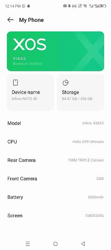 infinix note 40 8