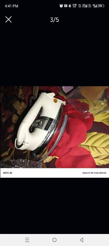 National Panasonic dry iron 2