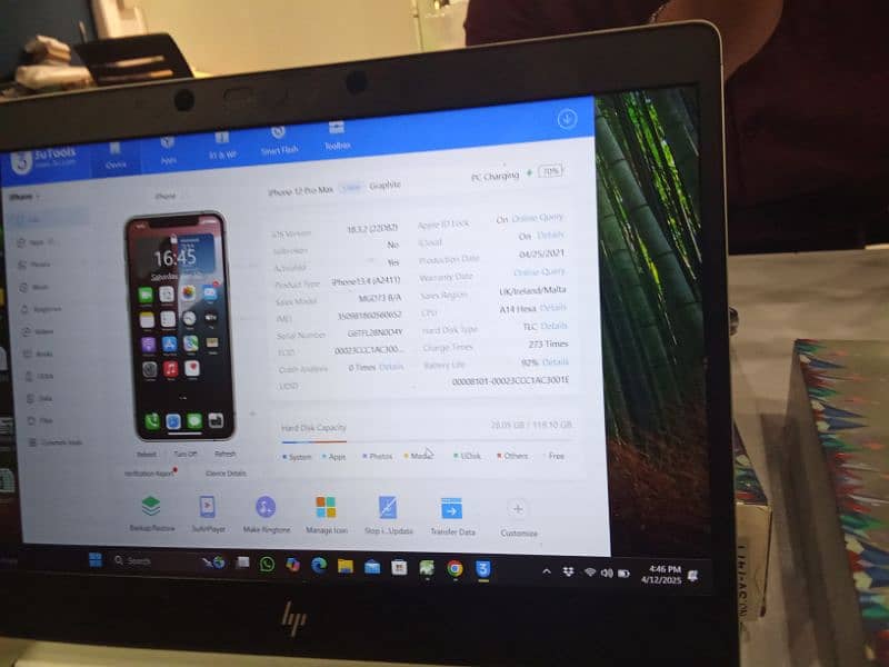 iPhone 12 pro max (128gb) Non pta 6