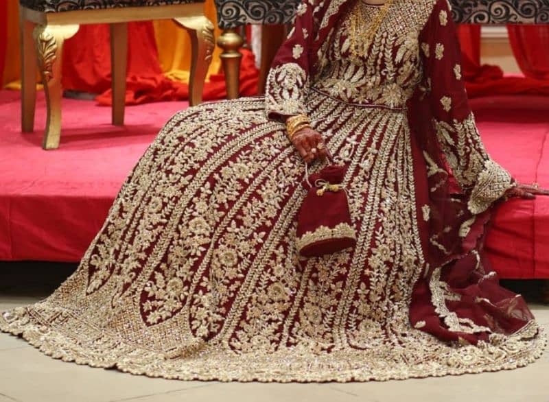 bridal lahnga for sale just one time wear condition 10/10 0