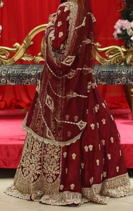 bridal lahnga for sale just one time wear condition 10/10 3