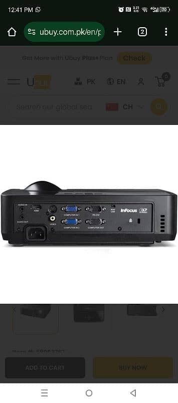 InFocus DLP Projector 2