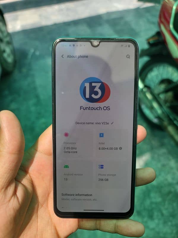 Vivo v23e 10/10 Condition 8+4 Ram 256Gb Rom 0