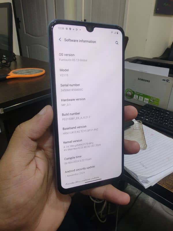 Vivo v23e 10/10 Condition 8+4 Ram 256Gb Rom 10