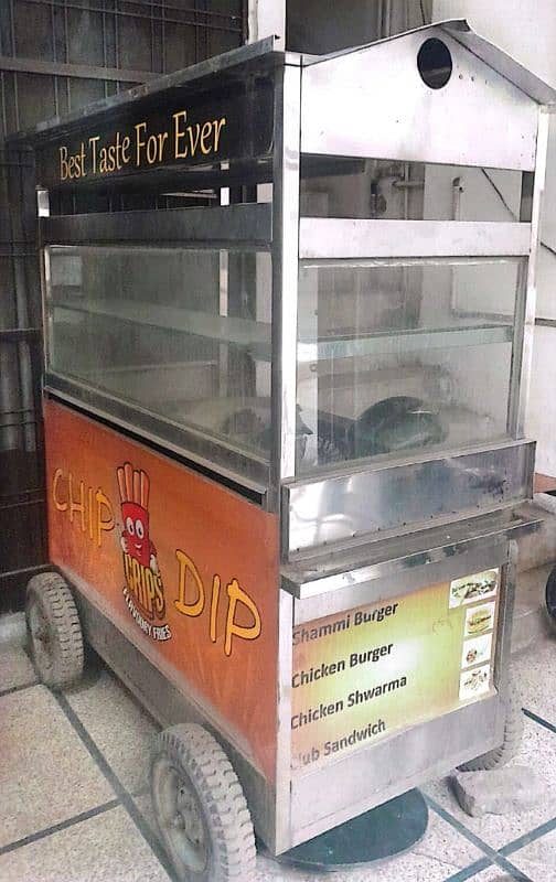 Fries and Burger counter 1