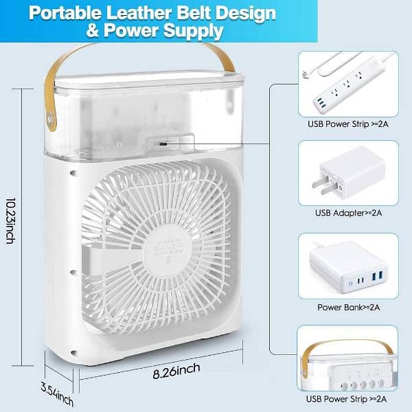 mini Air Cooler Perfect hom and Office Cooling parcel open to allow 7