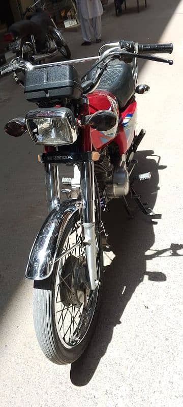 Honda CG 125 2022 ke register model 2022 2