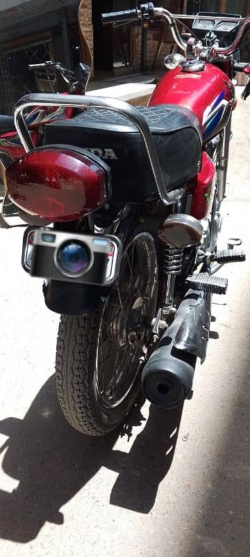 Honda CG 125 2022 ke register model 2022 5