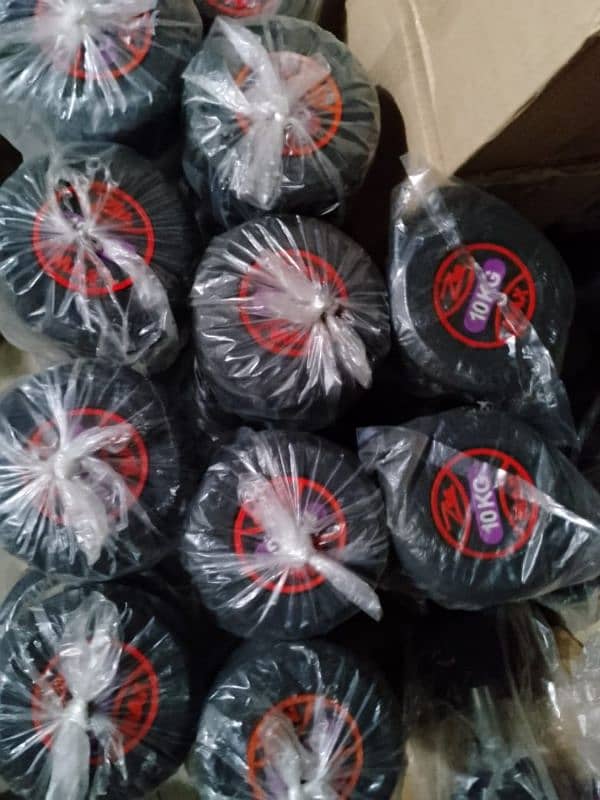 Rubber coated dumbbells /Gym equipments / Exercise Dumbells 4