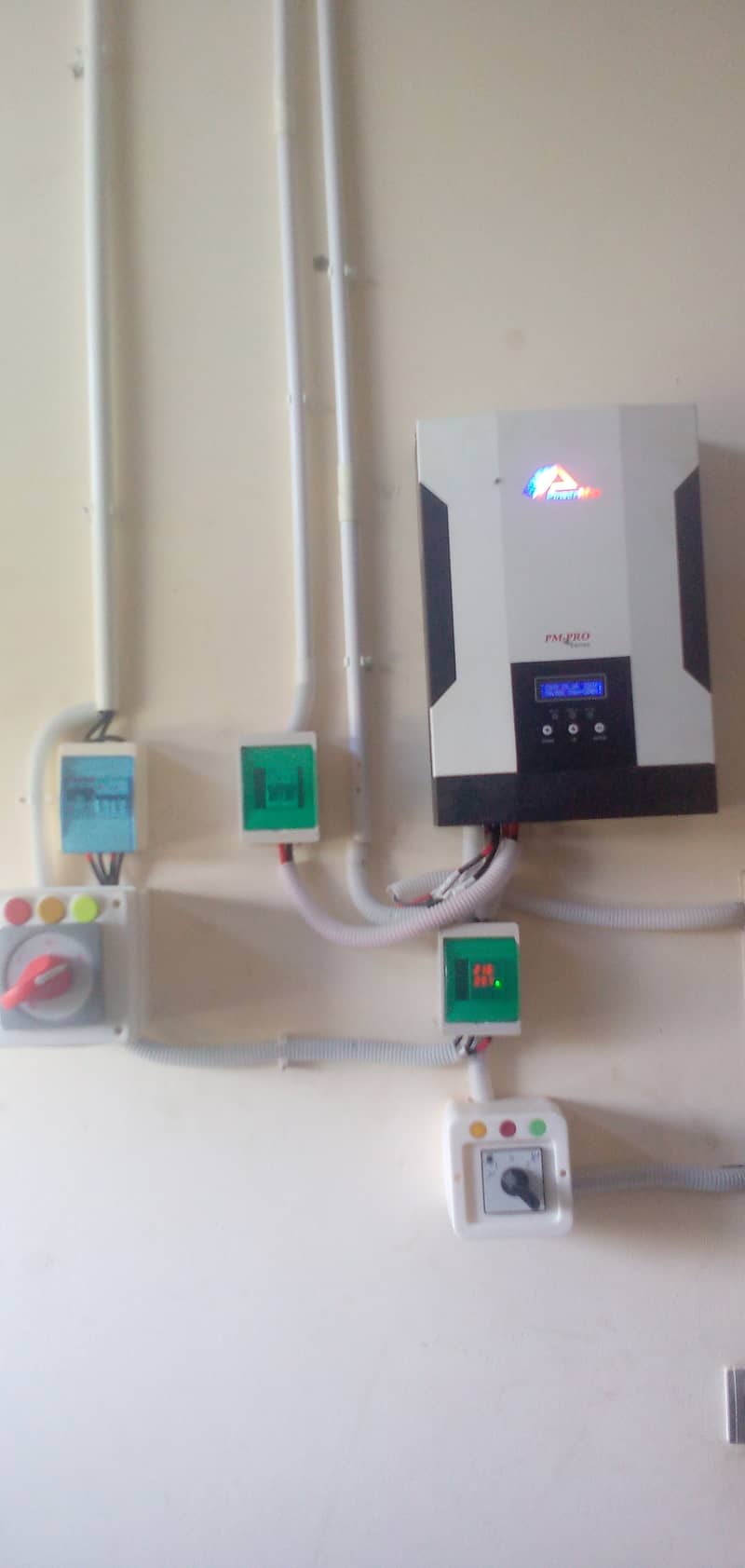 Solar inverter ATS auto transfer switch Wapda to solar system 1