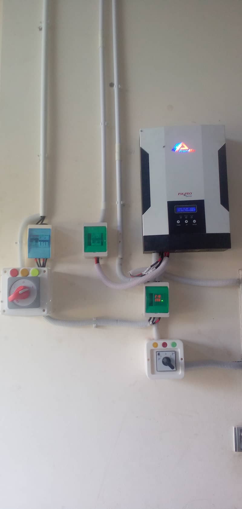 Solar inverter ATS auto transfer switch Wapda to solar system 2