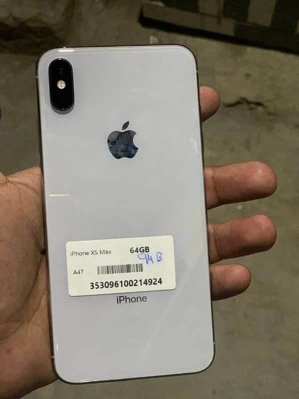 iPhone xs max 64 GB 0