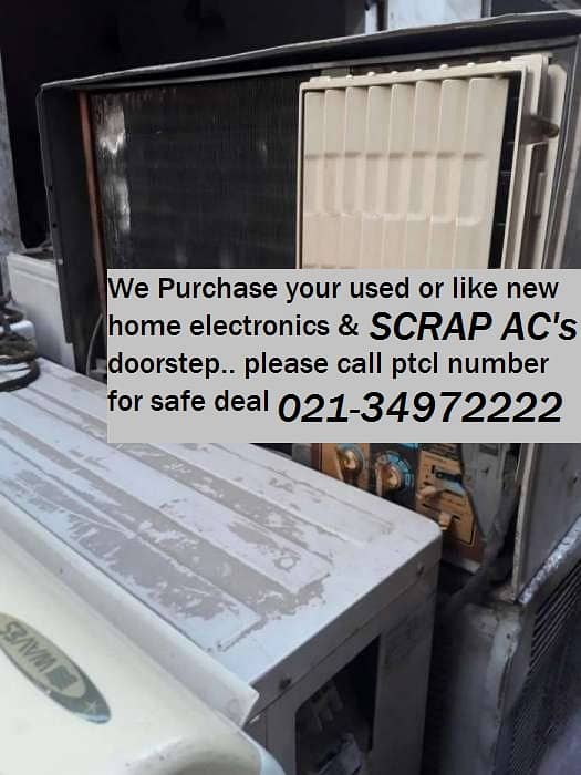 Apna Old Scrap (Ac Split / AC Window) Fori hamay sell Kren 03008989952 4