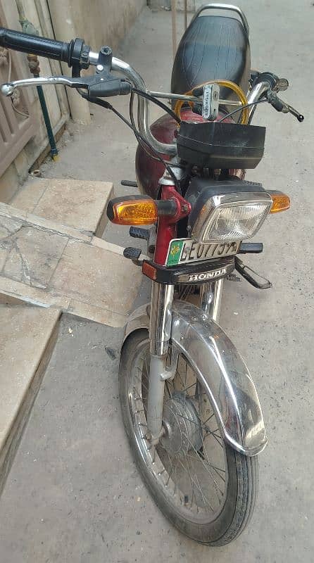 Honda CD 70 | 2018 Model | Good Condition | All Documents Clear 2