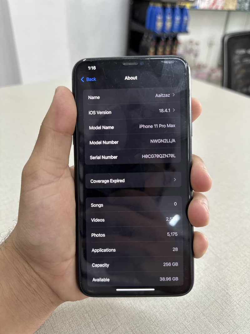 Iphone 11 pro max 256gb Non Pta factory unlock 5