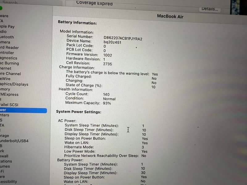 Macbook Air M1 2020 for sale 10