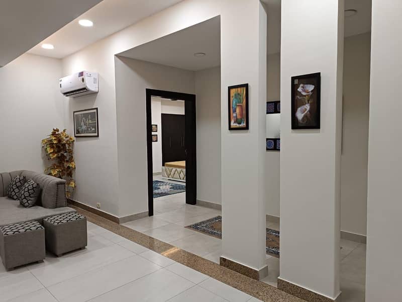 For rent two bed luxury furnished apartment in Bahria town phase 2 10