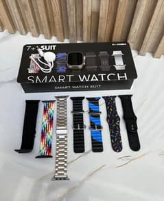 SmartWatch K-1 Combo (with 7 Straps)