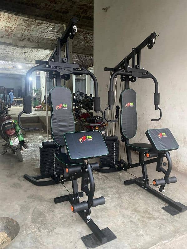 Home Gym machine|Multi funtiontional  Trainer| Biceps curl| Butterfly 4