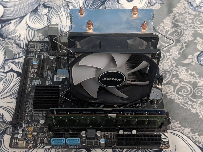 i5 4590 3.5ghz combo gaming 16gb ram 1600mhz black ms 1