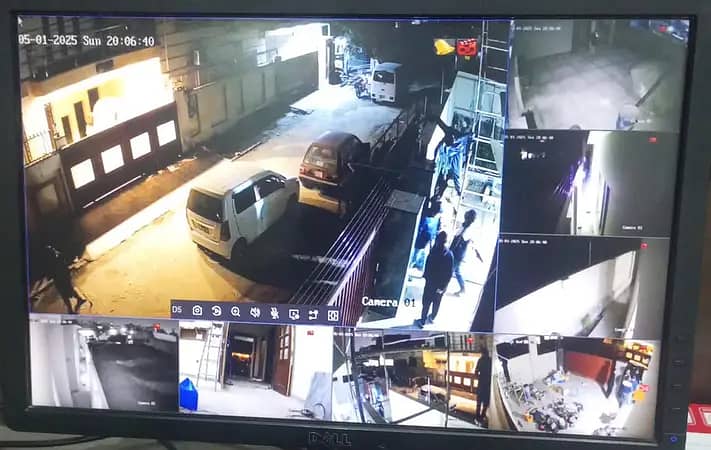 Hikvision CCTV cameras| 4 security cameras Installation | CCTV Camera 2
