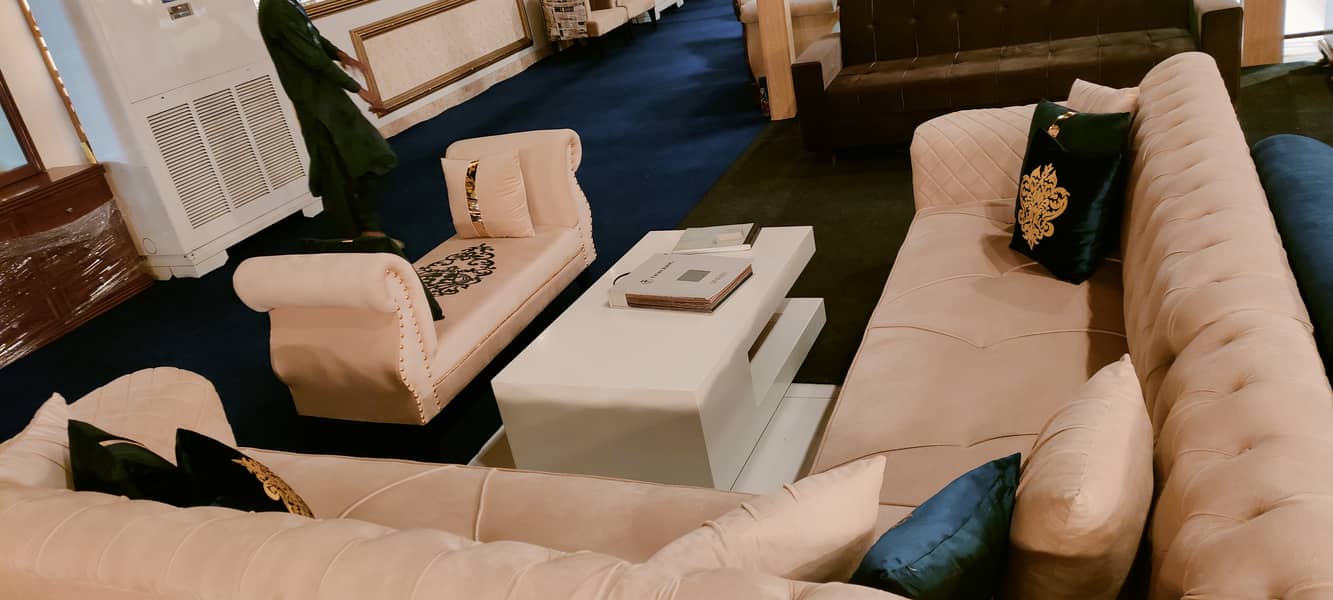 L shape sofa set 7 seater 0