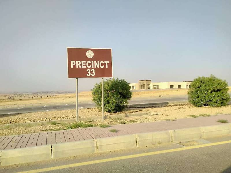 Prime 500 Sq Yd Residential Plot for Sale in Precinct 33, Bahria Town Karachi Ideal Location! 0