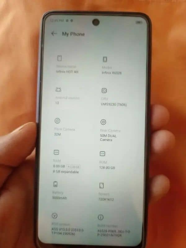 Infinix hot 40 0