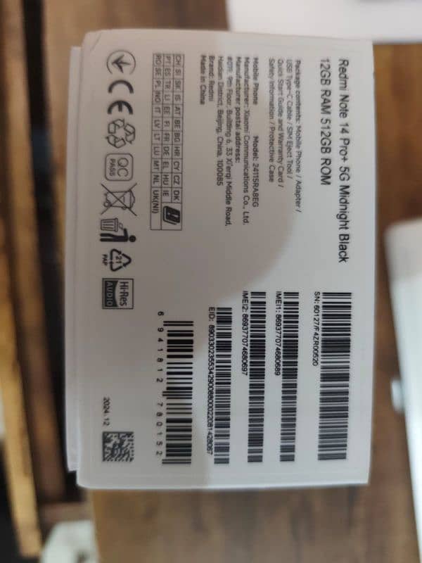 Redme note 14 pro plus for sale 2