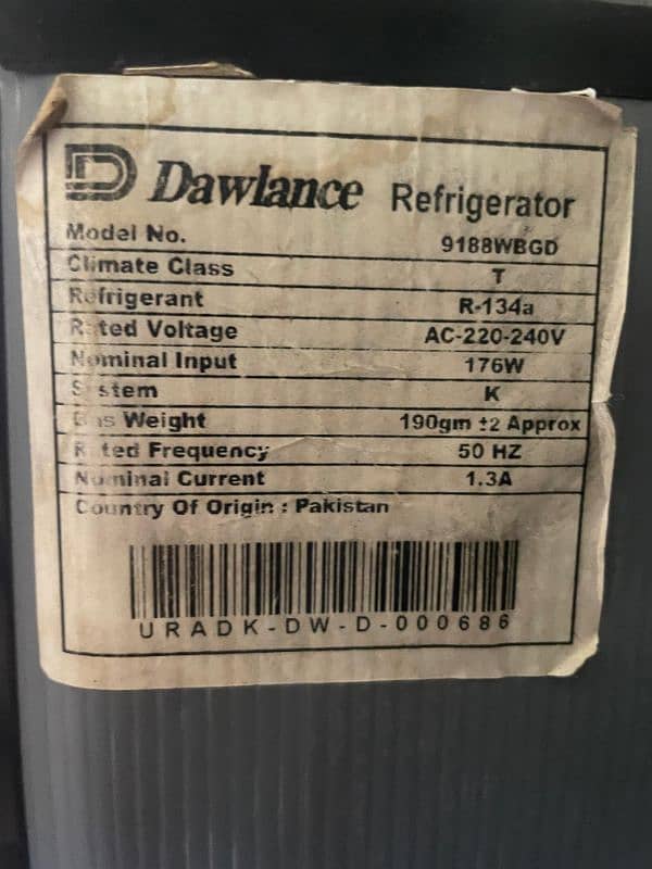 Dawlance Refrigerator 5