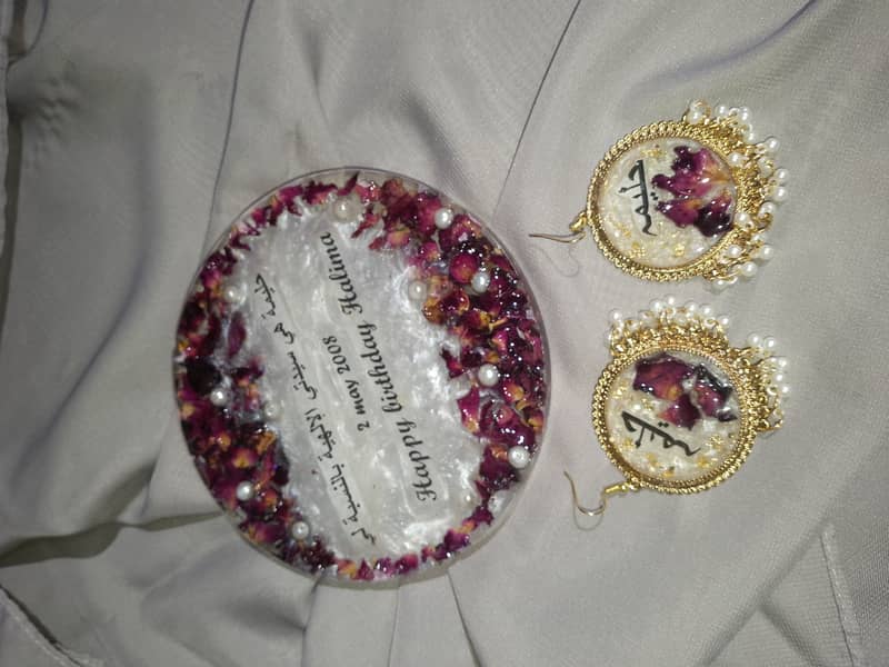 Customized resin coaster 2