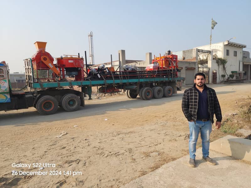 KM Mughal Hydraulic fully automatic Plant for Good Bricks System 0